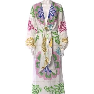 STUNNING SILVIA TCHERASSI Linen Dress Size Small